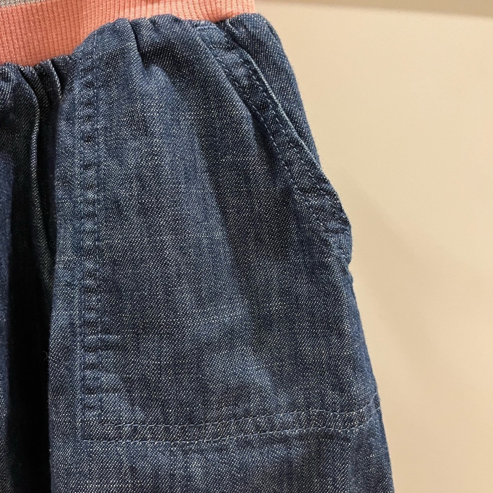 Gymboree Size S (5/6) girls denim skirt with elastic band, NWT - Picture 6 of 7
